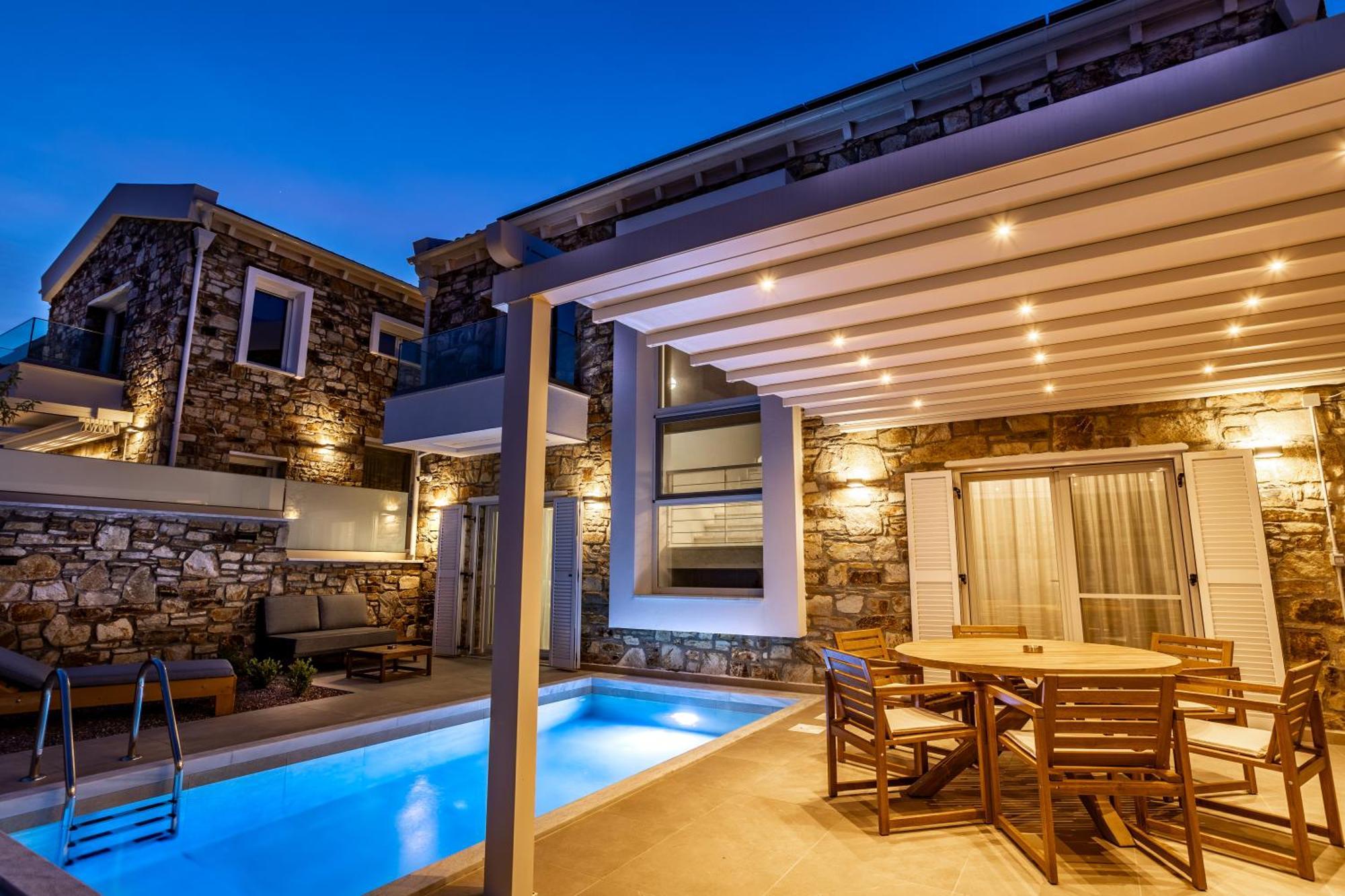 Petritis Villas Nea Iraklitsa Exteriör bild