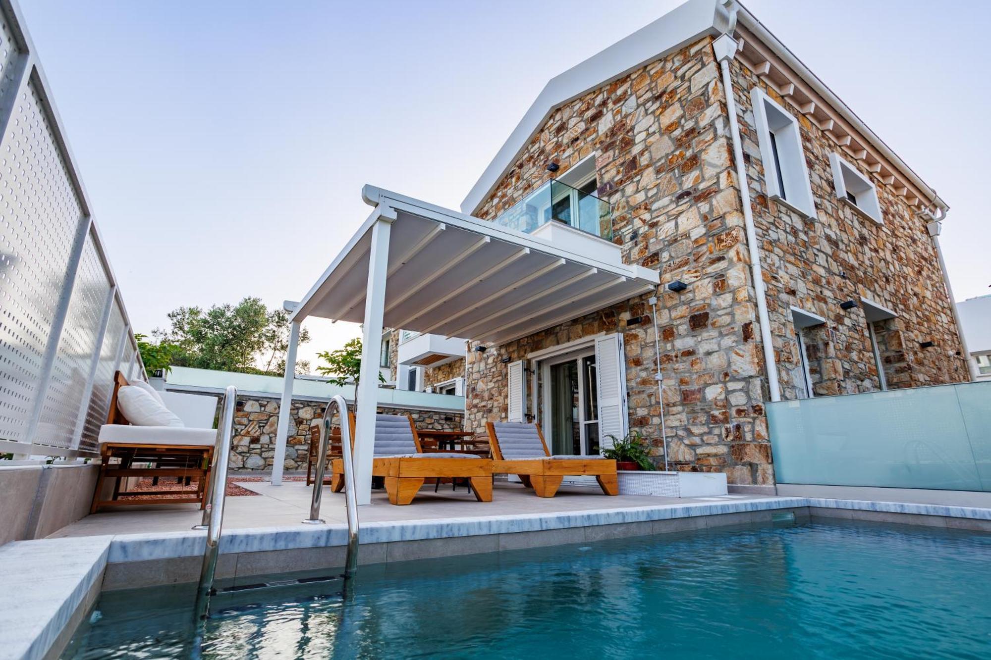 Petritis Villas Nea Iraklitsa Exteriör bild