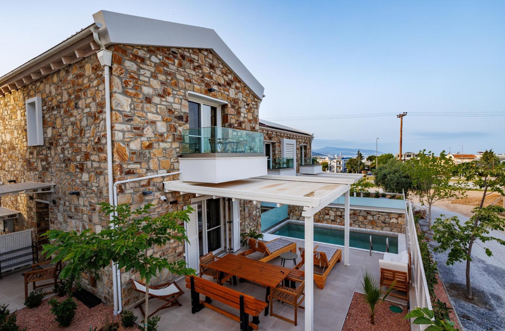 Petritis Villas Nea Iraklitsa Exteriör bild